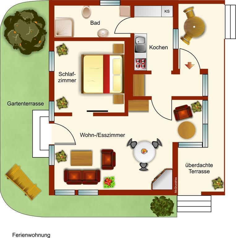 Ferienhaus Giesela **** Wernigerode Phòng bức ảnh